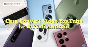 Cara Convert Video YouTube ke MP3 di Android