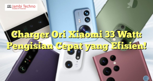 Charger Ori Xiaomi 33 Watt: Pengisian Cepat yang Efisien!