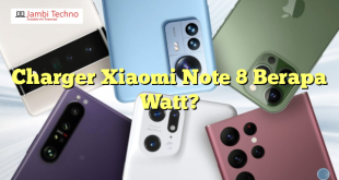 Charger Xiaomi Note 8 Berapa Watt?