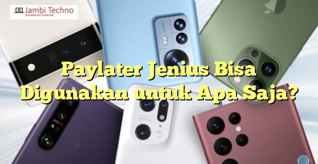 Paylater Jenius Bisa Digunakan untuk Apa Saja?