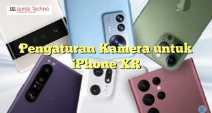 Pengaturan Kamera untuk iPhone XR